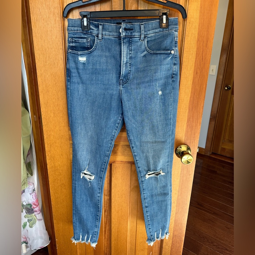 EXPRESS- Skinny high rise denim jeans. In great condition